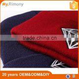 High Quality Knit Winter Hats Custom Beanie Hat thumbnail-3