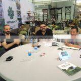 5FT Round Plastic Banquet Table for 6 to 8 Person Used thumbnail-5