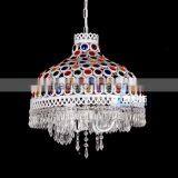 Glass White Tiffany Lamps Hanging Light thumbnail-1