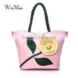Big Tote Floral Embroidery Sling Bags New Style Ladies Handbags thumbnail-4