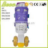Wholesale Adjustable Plastic Pvc Wheel 3 Wheel Roller Quad Skate thumbnail-3