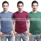 100 cotton plain t shirts wholesale china, mens T-shirt