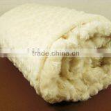 Personalized Cream Swirl With Cream Dots Minky Baby Blanket In Handmade Quality Choice thumbnail-2