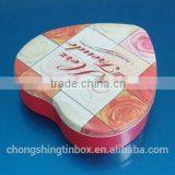 Heart Shaped Tin Box