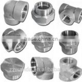 Forged Pipe Fittings ASMEB16.11 Socked Threaded pipe fittings