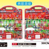 Kid Play Plastic Fashion Mini Police Car Toys Set thumbnail-1