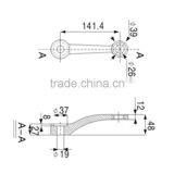 Stainless Steel Wall Mounted Types Of Spider Fitting Glass Clamp thumbnail-3
