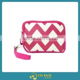 Canvas Chevron Cell Phone Print Wristlet Wallet thumbnail-2