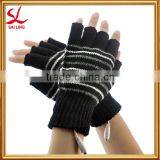 Heated Winter Gloves Hand Warmer Gloves USB Wool Fingerless thumbnail-4