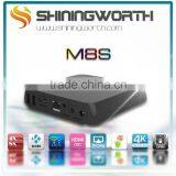 Shiningworth M8S 2G/8G Game tv Box 5.0gWifi Google H.265 Bluetooth Amlogic S812 Android tv Box thumbnail-6