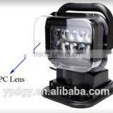 Car Motorcycle Black Square 50w/10pcs*5w Spot LED Headlight thumbnail-4