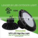 snc electronic co ltd dimmable 15ow UL cUL list UFO led high bay light for warehouse lighting