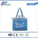 Large Capacity Cotton Canvas Mummy Bag,Tote Bag,beach Bag thumbnail-1