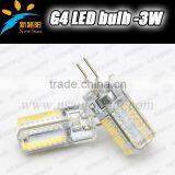 100% Factory Decorated Home Led Light Warm White Led Bulb 220V 3W 64SMD 3014 Mini Bulbs