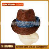 DISCOUNT PANAMA FEDORA STRAW HAT thumbnail-5
