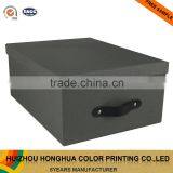Custom Handmade Paper Box Embossed Paper Packaging Box Large Cardboard Clothes Storage Box thumbnail-2