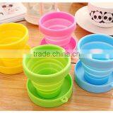 Travel Sport Camping Silicone Collapsible Cup thumbnail-2