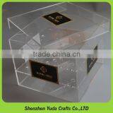Wholesale Sweety Valentine's Day Acrylic Flower Case Dustproof Rose Box thumbnail-1