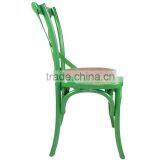 Wholesale Antique Oak Wood High Back Dining Chair With Backrest thumbnail-2