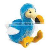 Manufactured Blue Dodo Plush Logo Imprinted Customized Mascot Stuffed Wild Animal Toys thumbnail-1
