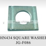 square taper washer din434 square washer