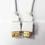 1.8M WHITE HDMI CABLE With Lock thumbnail-1