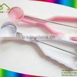 High Quality Stainless Steel Spoon Promotional Plastic Ice Cream Scoop thumbnail-1