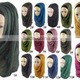 2016 Cotton Hijab Fashion Hijab Shawls Latest Scarf Designs thumbnail-2