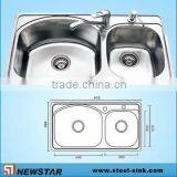 Countertop Kitchen Sinks