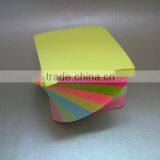 Memo Notepad Custom Twisted Notepad Memo Cube