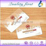Clear Transparent PVC Business Card