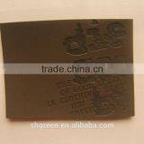 Fashion Design PU Fake Leather Patch for Denim thumbnail-1