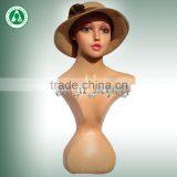 Fashion Form Skin Color PP Hat Display Mannequin Head Display