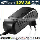 12V 3A Vacuum Cleaner Adapter 36W Air Cleaner Floor Cleaner Adapter