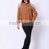 2016 PRETTY STEPS Winter CollectionsTwo Kinds of Tees in Coat Chiffon Tops Chemise Guimpe Casual Blouse thumbnail-3