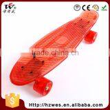 Top OEM PU Wheels ABS Fish Shape Skateboard thumbnail-2