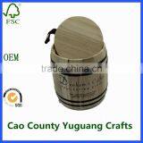 Small Coffee Barrel Wooden Barrel With Lids for Sale thumbnail-1
