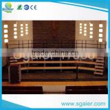 Hight quality aluminum portable choral risers for orchestra/band for sale