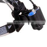 DARK KNIGHT LR-2 LED Cycling Lamp 4 Modes Headlamp Bike Handlebar Light - EU Plug thumbnail-4