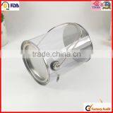 Transparent Bucket With Tin Lid and Handle thumbnail-5