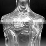 500ml Crystal Glass Bottle For Whisky With Cork Cap thumbnail-3