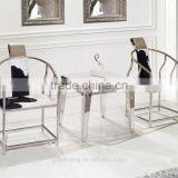 FC38 Living Room Stainless Steel Chair Arm Chair Modern Chair thumbnail-4