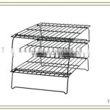 Hot sale metal wire 3 tier coling rack
