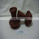 Wholesale Originality Wicker Flower Vase thumbnail-3