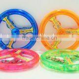 Plastic Round Tambourine Musical Instrument Toys Plastic Tambourine for Kids thumbnail-1
