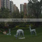 FRP Reindeer Landscape Sculpture thumbnail-2
