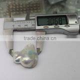 30mm White Baroque Freshwater Loose Pearl Beads thumbnail-2