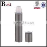 2017 Best Selling Cosmetic 4ml Aluminum Cover Metal Perfume Bottle Roll on Personal Care Glass Bottle Perfume Wholesale thumbnail-2