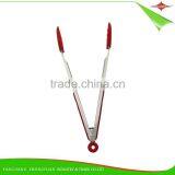 ZY-H2026 High-quality 12-inch Silicone Food Tong With Food-grade Silicone Scalloped Heads thumbnail-1