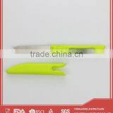 Multi Purpose Stainless Steel Vegetable Peeler and Paring Knife Set With Cover thumbnail-2